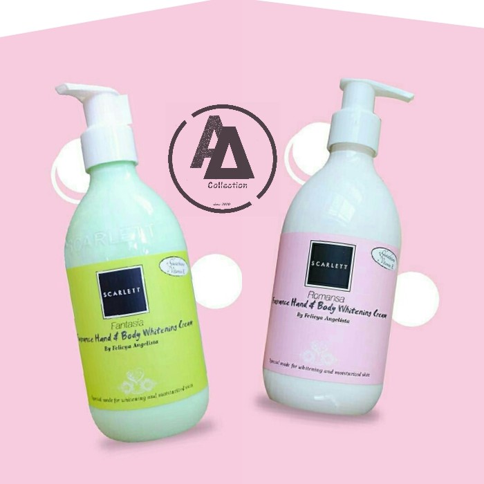 BODY LOTION WHITENING  SCARLETT SHARE IN JAR
