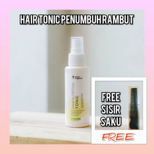 Hair Tonic Penumbuh Rambut Alami Mengatasi Rambut Menipis, Rontok Parah, Dan Botak Parah