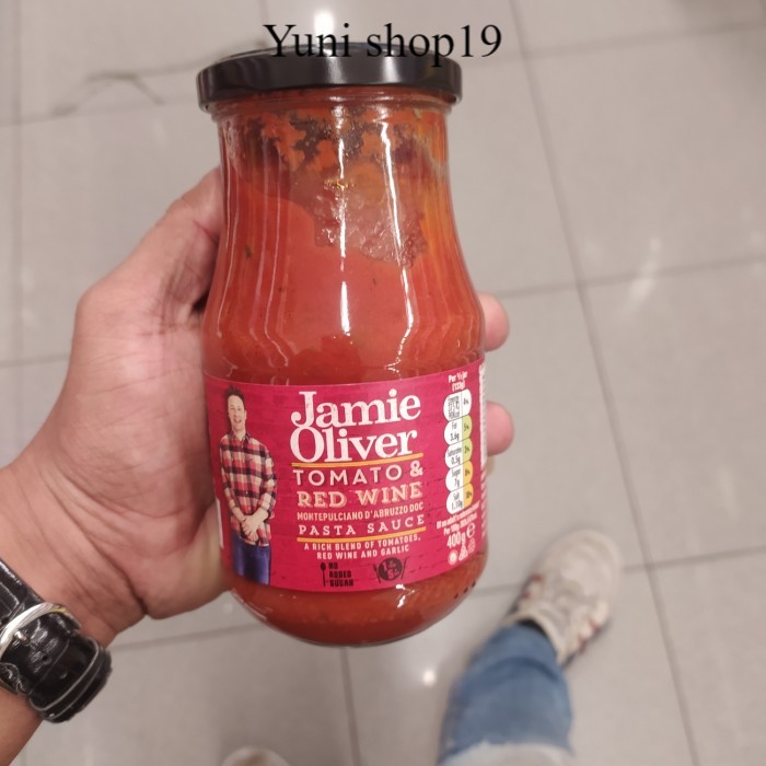 

jamie oliver j.o tomato & red whine 400gr