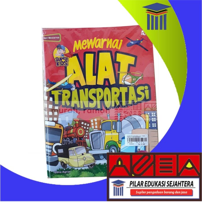 

BUKU MEWARNAI ALAT TRANSPORTASI SUPERKIDS MURAH