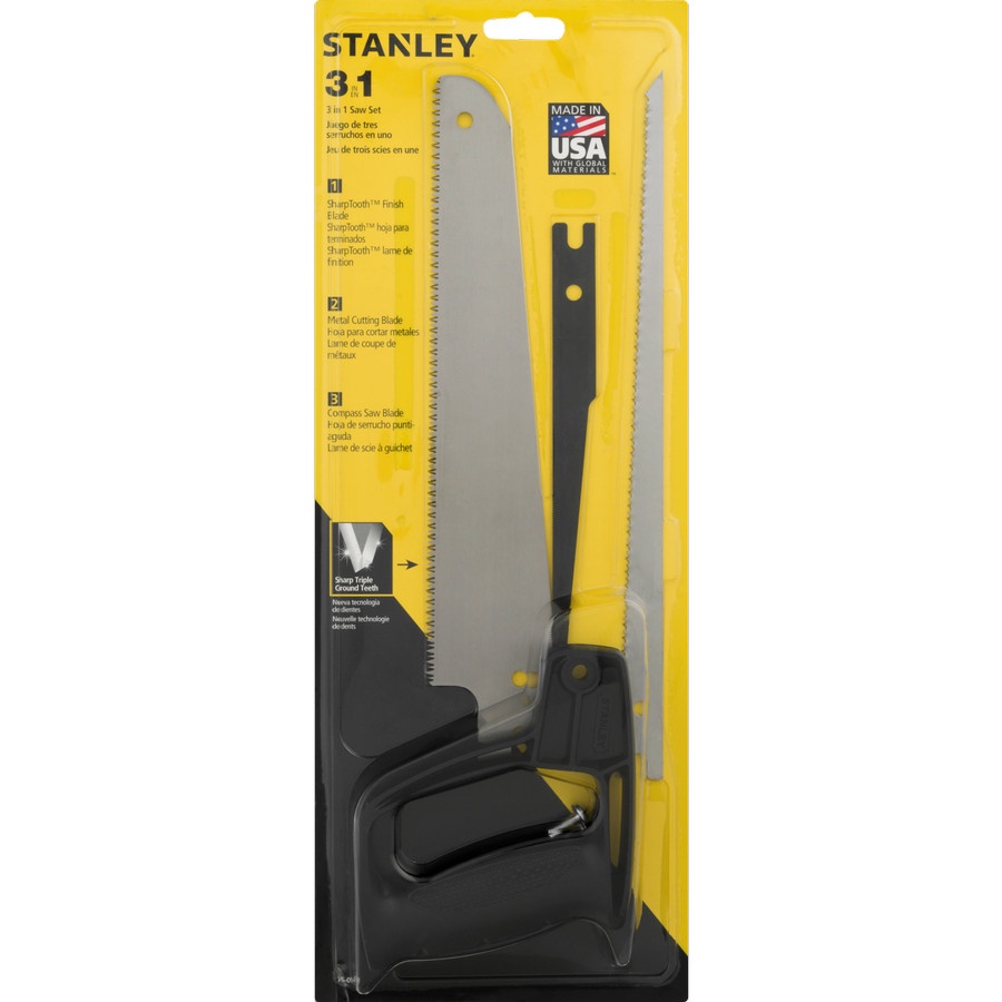 Stanley 3 in 1 Saw Set