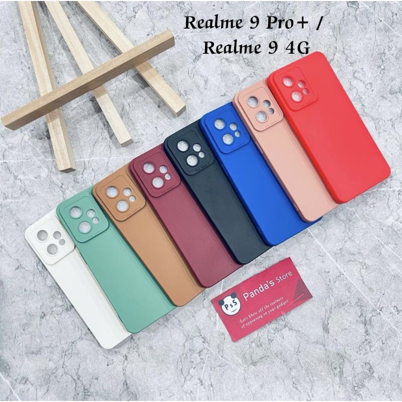 Softcase Pro Camera Realme 9 4G / Realme 9 Pro+ Candy Case Full Color 3D Silikon TPU