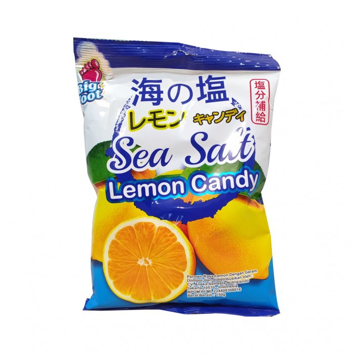 

BIG FOOT SEA SALT LEMON CANDY 150GR