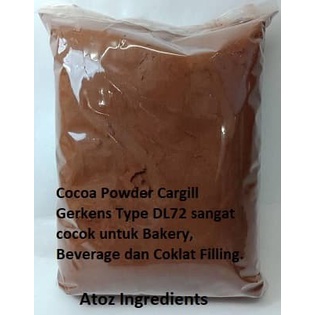 

LAINNYA-KEMASAN-MINUMAN- COCOA POWDER 1 KG CARGILL GERKENS PURE 100% / COKLAT BUBUK MURNI 1KG