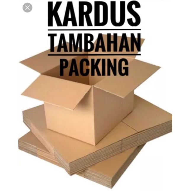 

Tambahan paking kardus untuk wrapping
