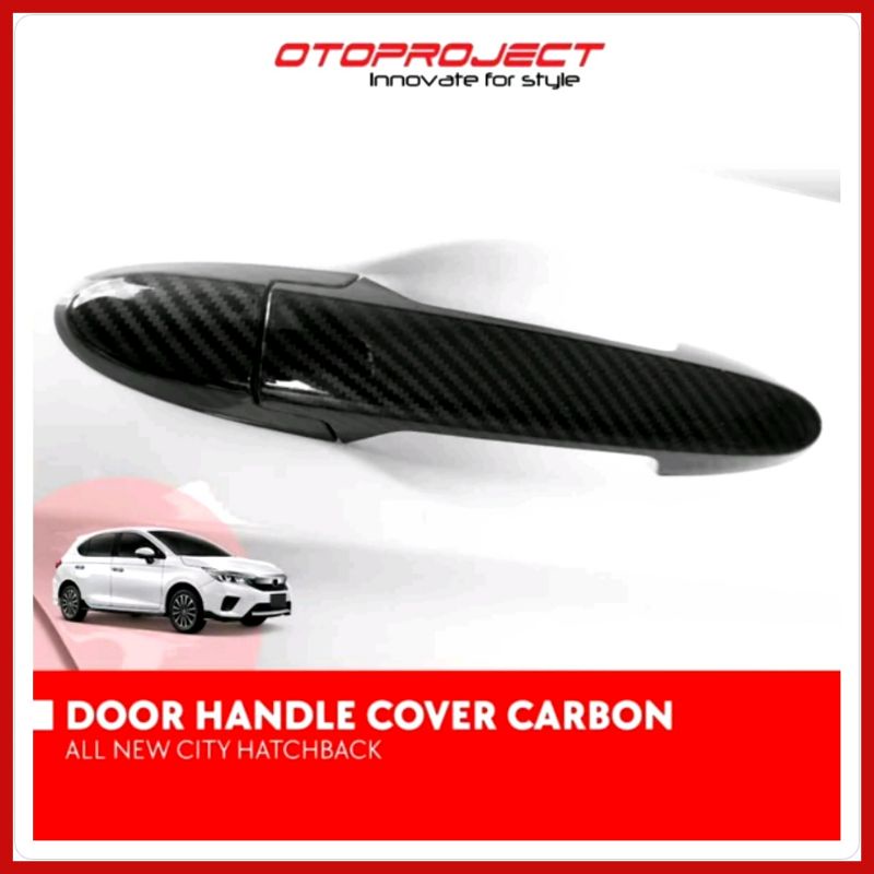 Handle Cover Pintu City Hatcback 2021 Up Warna Carbon Merk Otoproject