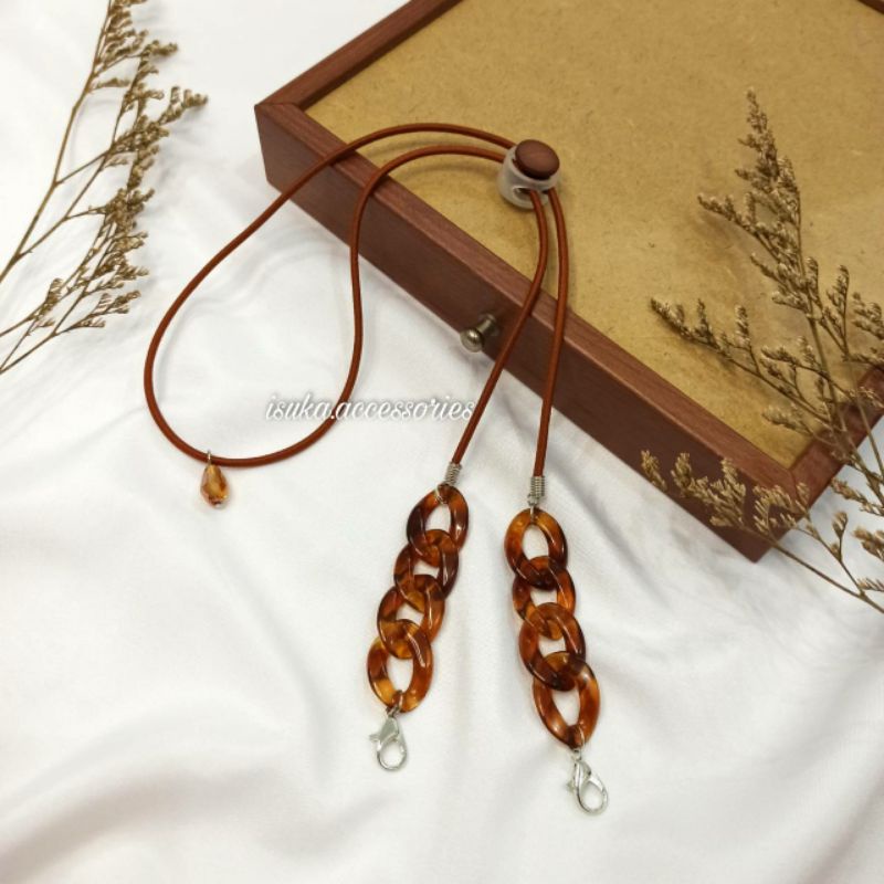 STRAP MASK KONEKTOR HIJAB 2 IN 1- KALUNG MASKER KONEKTOR HIJAB 2 IN 1