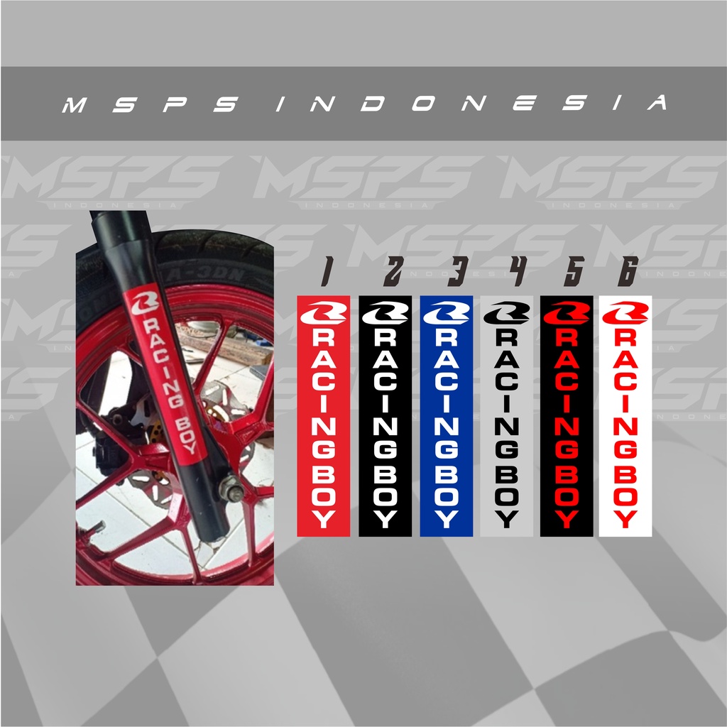 STIKER RACING BOY
