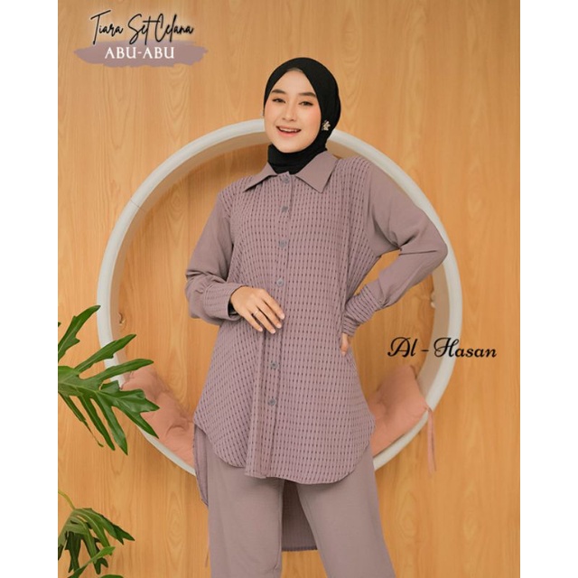 TIARA Set Cel Tunik//One Set Tunik By AL-HASAN//Set Wanita
