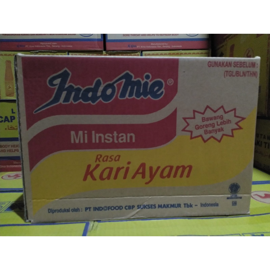 

Indomie Kari Dus per Karton