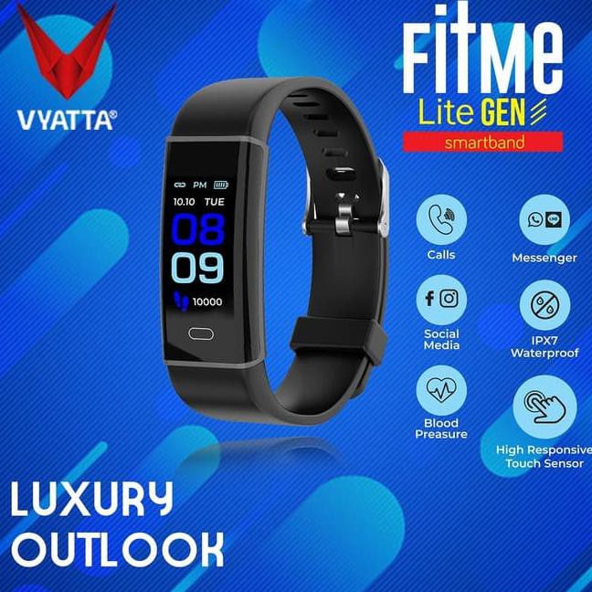 ❤️ TERMURAH SMART WATCH❤️ VYATTA FITME LITE III SMARTBAND-SMARTWATCH OLAHRAGA ANTI AIR