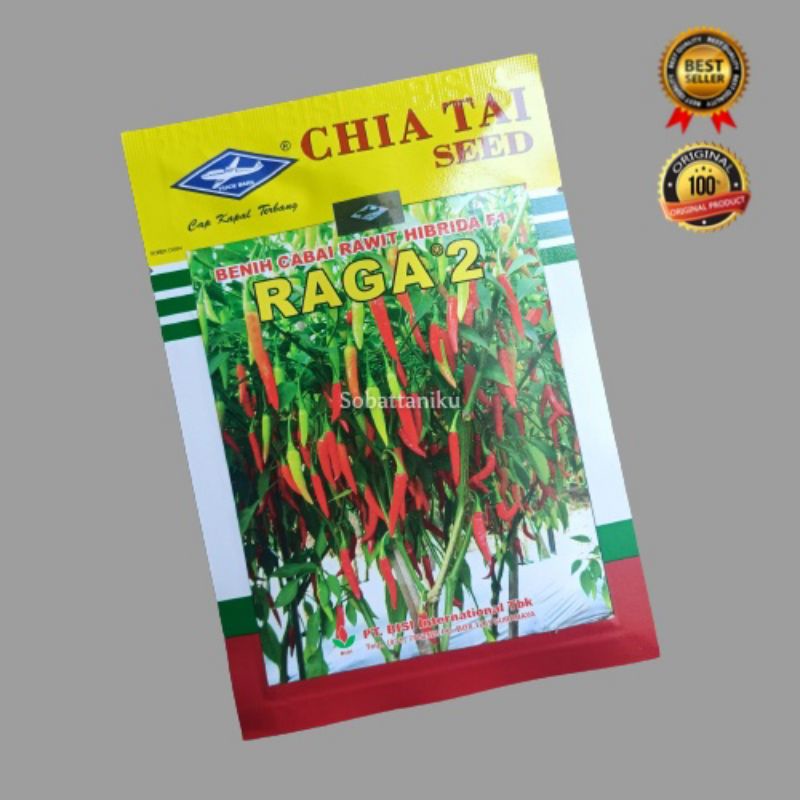 Benih Cabe RAGA 2 10 gram Cabe Gantung Hibrida F1 BISI