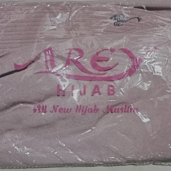 Arey Jilbab Instan Mecca list Jersey Irish-KHAKI