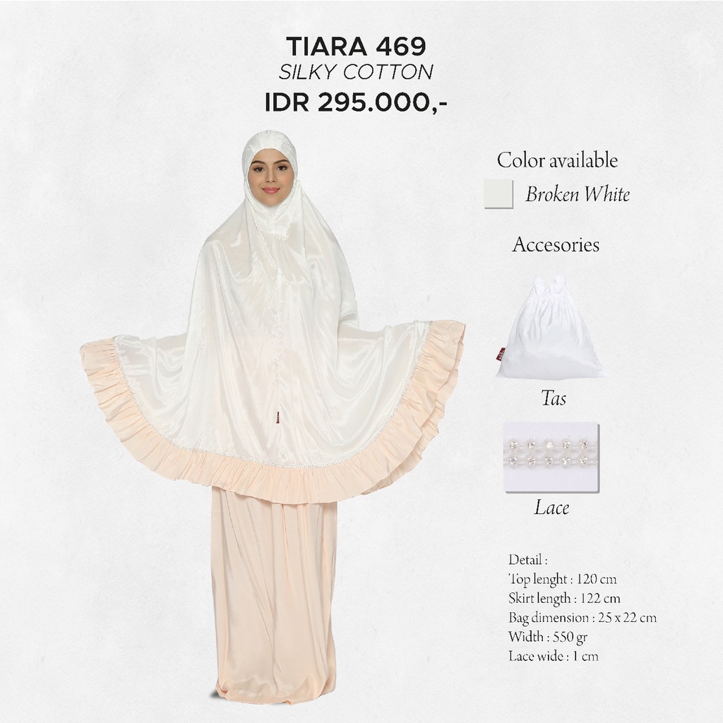 Mukena Tatuis 469 Silky Katun