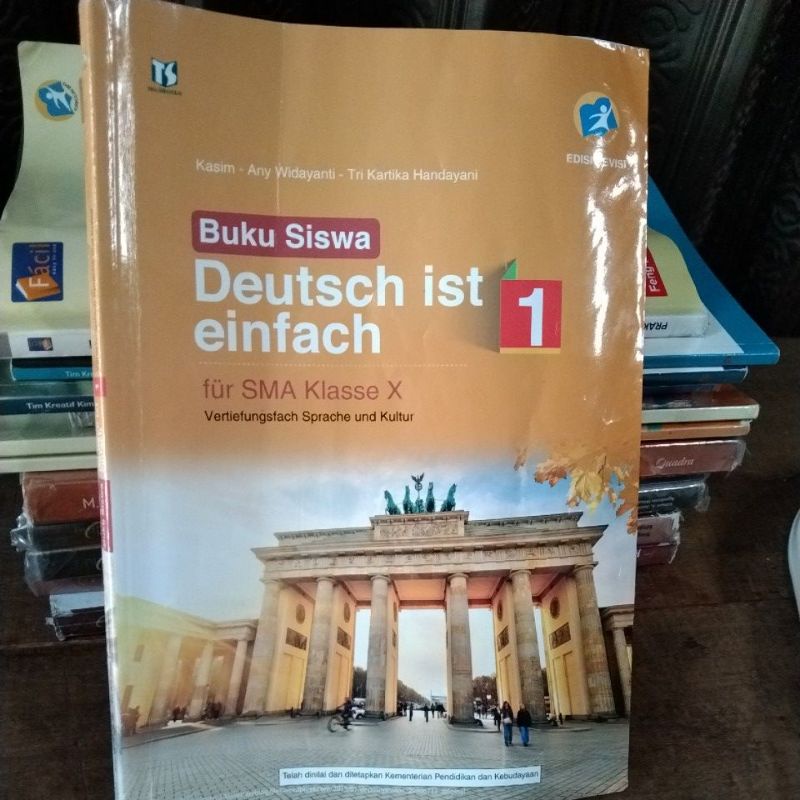 bahasa Jerman (BUKU SISWA DEUTSCH)KELAS 1-10/X SMA