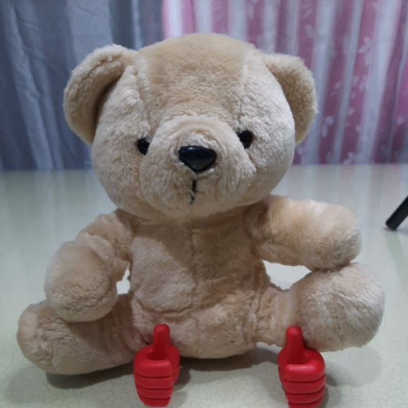 boneka beruang coklat