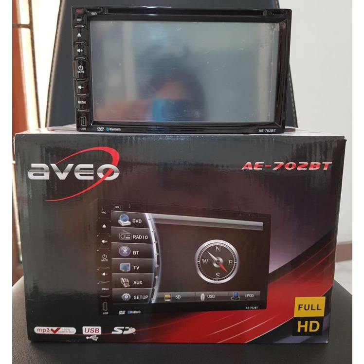 SECOND HEAD UNIT TV MOBIL AVEO AVIX AE-702BT