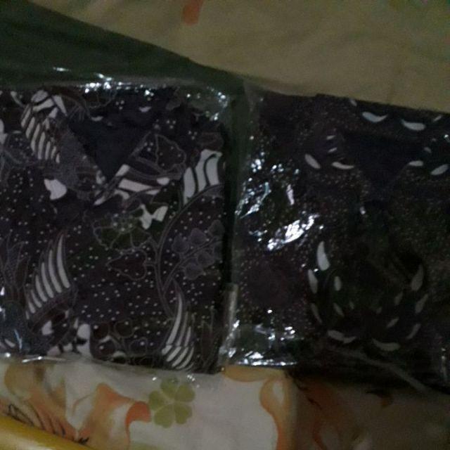Batik Kemeja Lengan Panjang Temurun Coklat Modern Fashion Pria Batik Solo