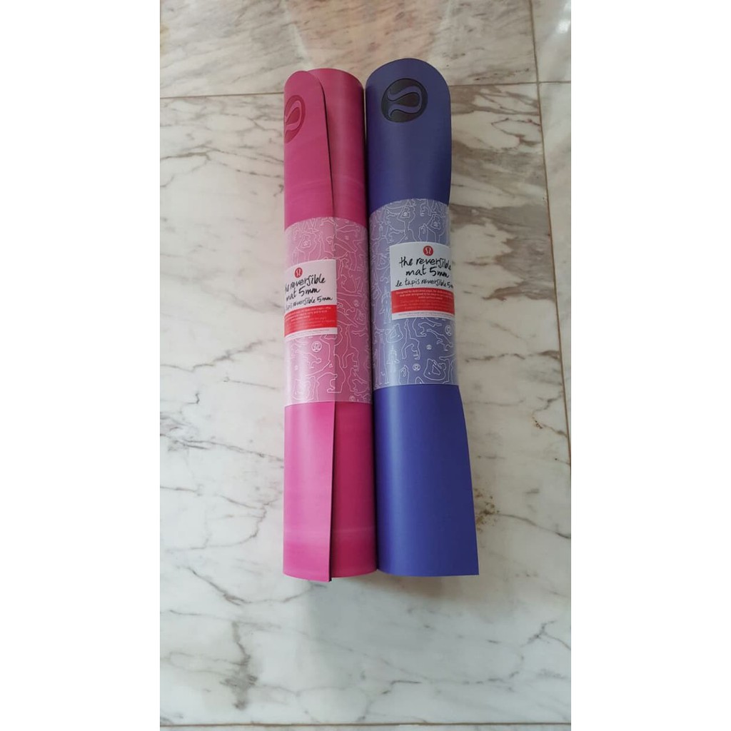 Unik Matras Yoga Lululemon 5mm Reversible Original Murah
