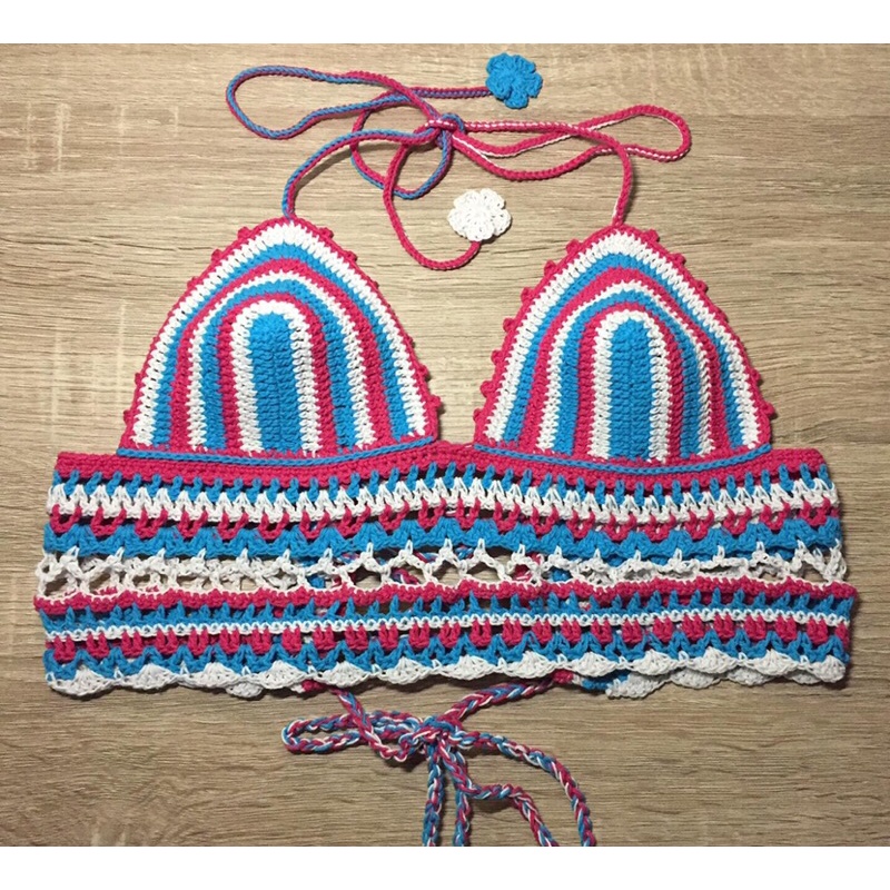 Crochet Bralette // bikini rajut bali