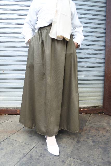 WIDE SKIRT | ROK KERJA | ROK KULIAH