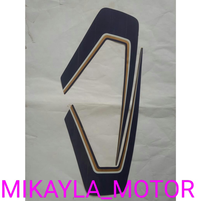stiker striping yamaha rx king 86 - Biru