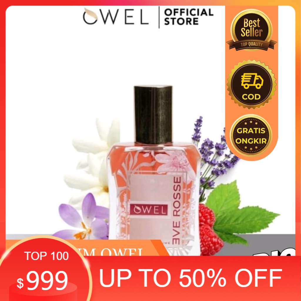 OWELA EVEROSSE PARFUME EDP ORIGINAL  TAHAN LAMA 12 JAM BPOM  HALAL