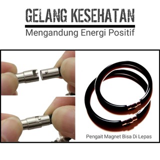 Gelang Kesehatan Keseimbangan Pengait Magnet Isi Air Gelang Kesehatan Keseimbangan Pengait Magnet Isi Air