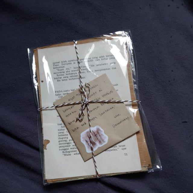 Vintage Old Paper Bundle Set Mix Version For Journaling