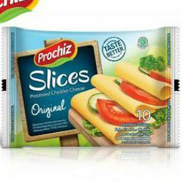 

PROCHIZ Original Keju CHEDDAR SLICES Cheese ( 10 slices )