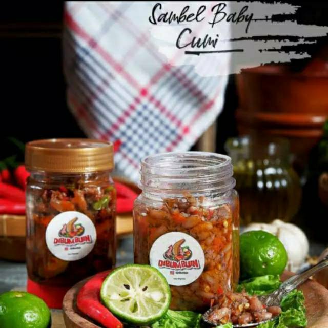 

Sambal baby cumi bigger /besar 200ml