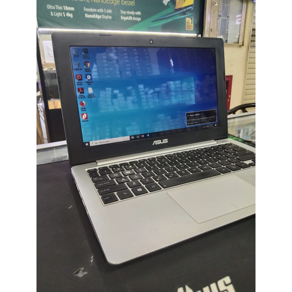 Laptop Leptop Second Seken Asus x201 intel inside celeron Ram 4gb 4 gb hdd 320 12 inci Termurah