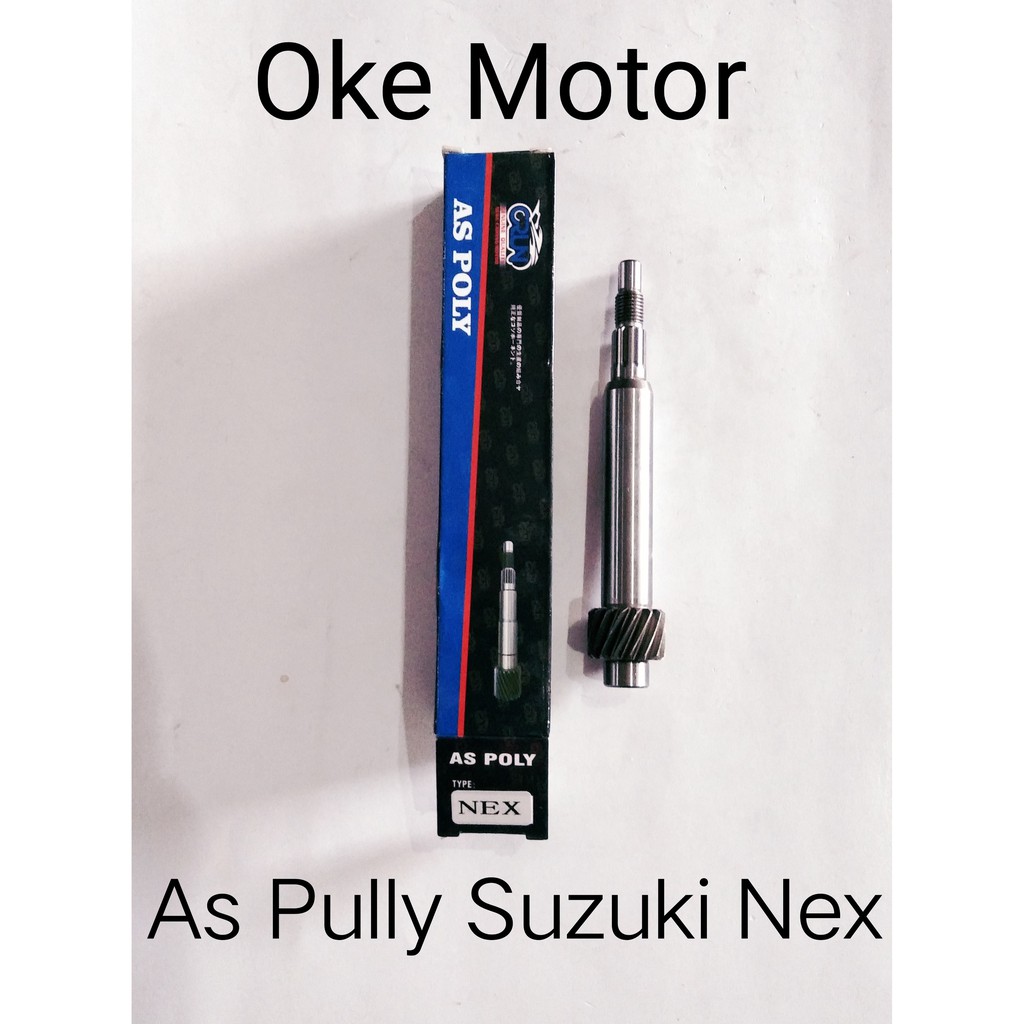 As pully As gigi susun sentrik motor Suzuki nex