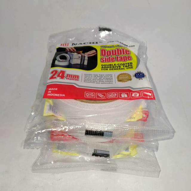 

DOUBLE TAPE NACHI 24 MM/SOLASI BOLAK BALIK