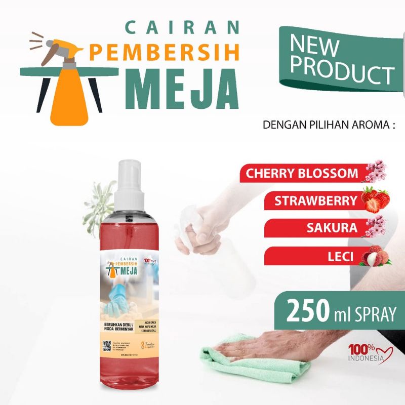 Pembersih Meja antiseptic aneka aroma kemasa spray 250 ml