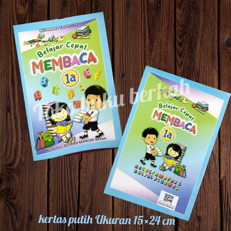 buku belajar cepat membaca 1A (16×24cm)