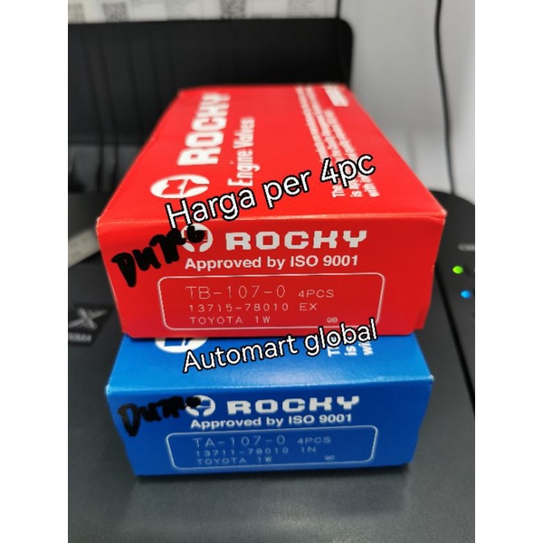 klep api minyak dutro 125ht 130ht rocky japan 4pc