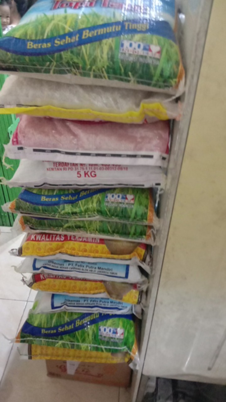 Karung Beras Laminasi 5kg Merek Lele Super