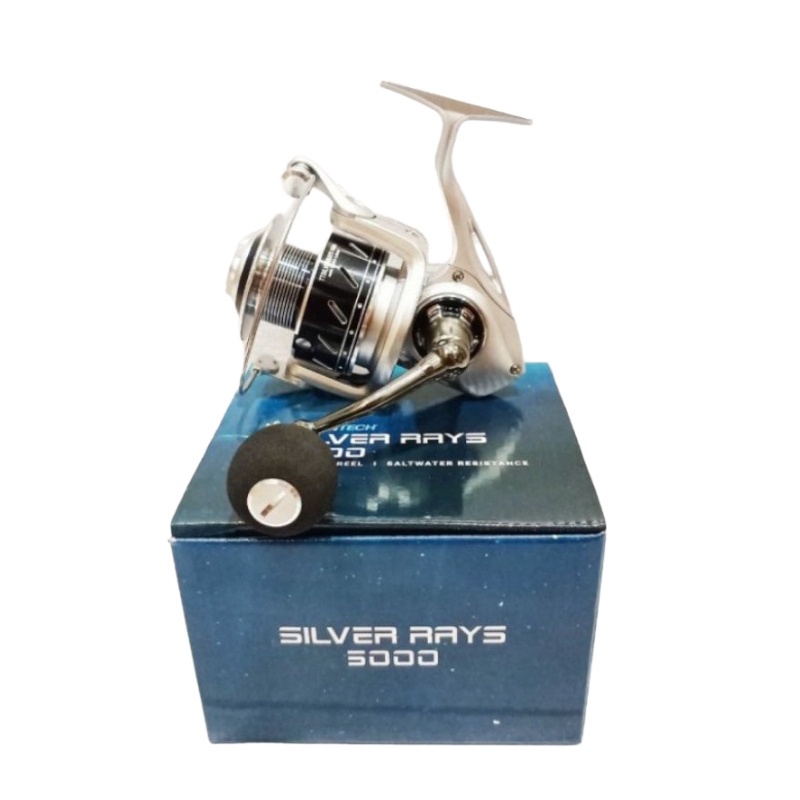 Reel Tridentech Silver Rays 3500, 5000, 6000, 7000 Reel laut Reel Salt water