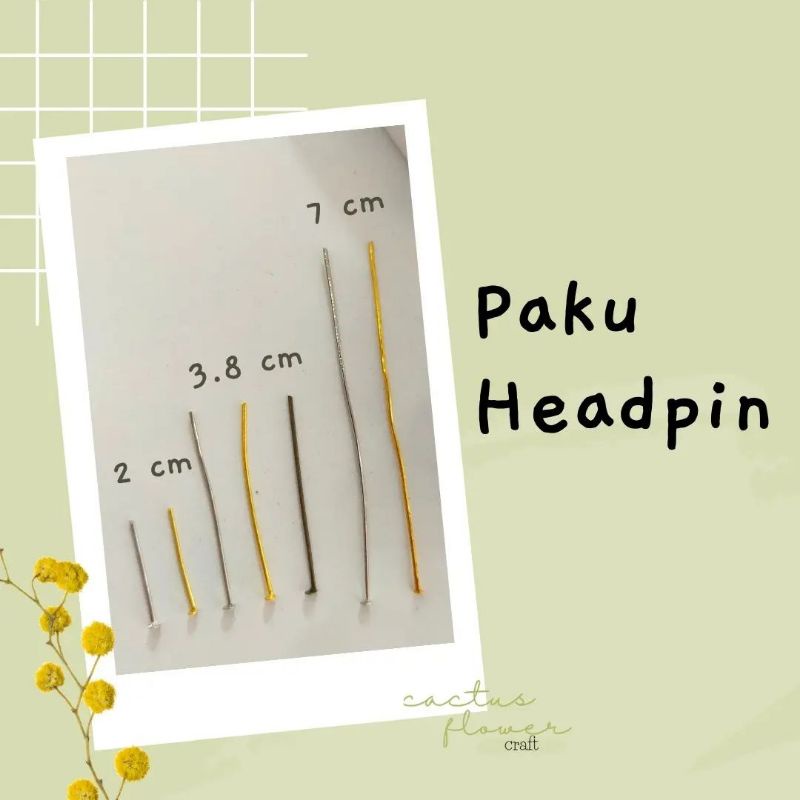 Paku Aksesoris HEADPIN