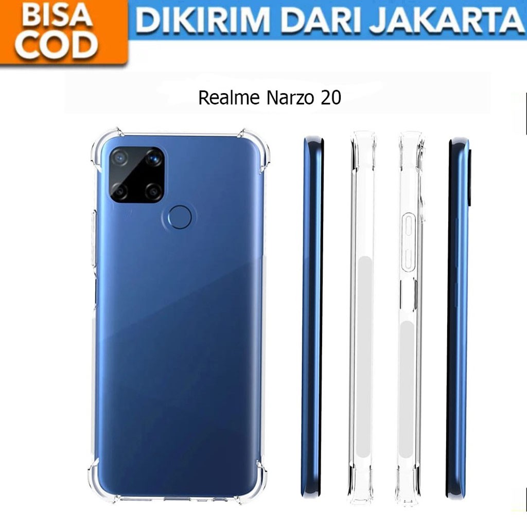 Casing Realme Narzo 20 Anti Crack SoftCase