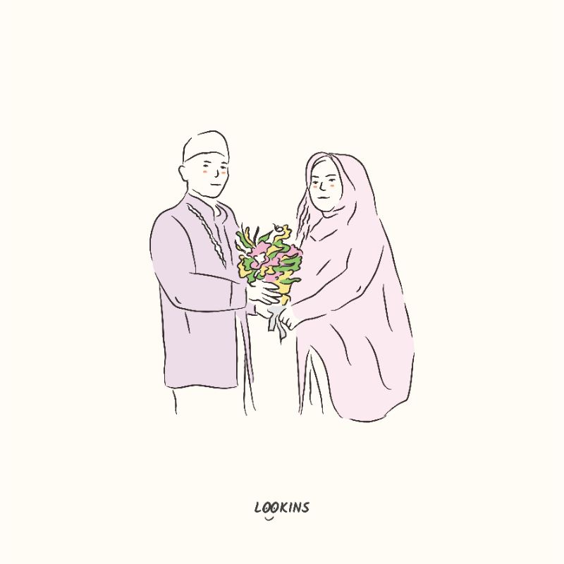 [SOFTFILE] Jasa Ilustrasi Wajah | LineArt Style | Minimalist Art | Kado Ilustrasi