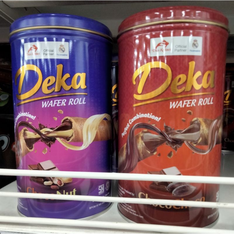 

Deka Wafer Roll Choco Nut&Choco Choco 360g