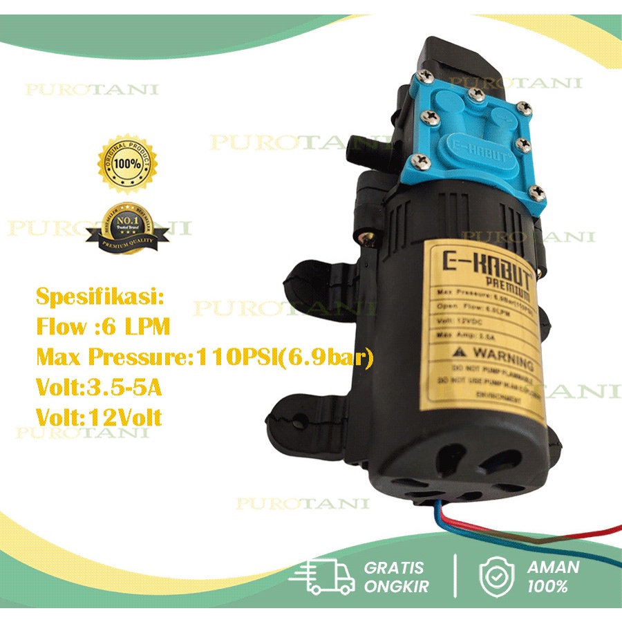 Dinamo Pompa Air Sprayer KBT-16LTR 110 Psi Premium