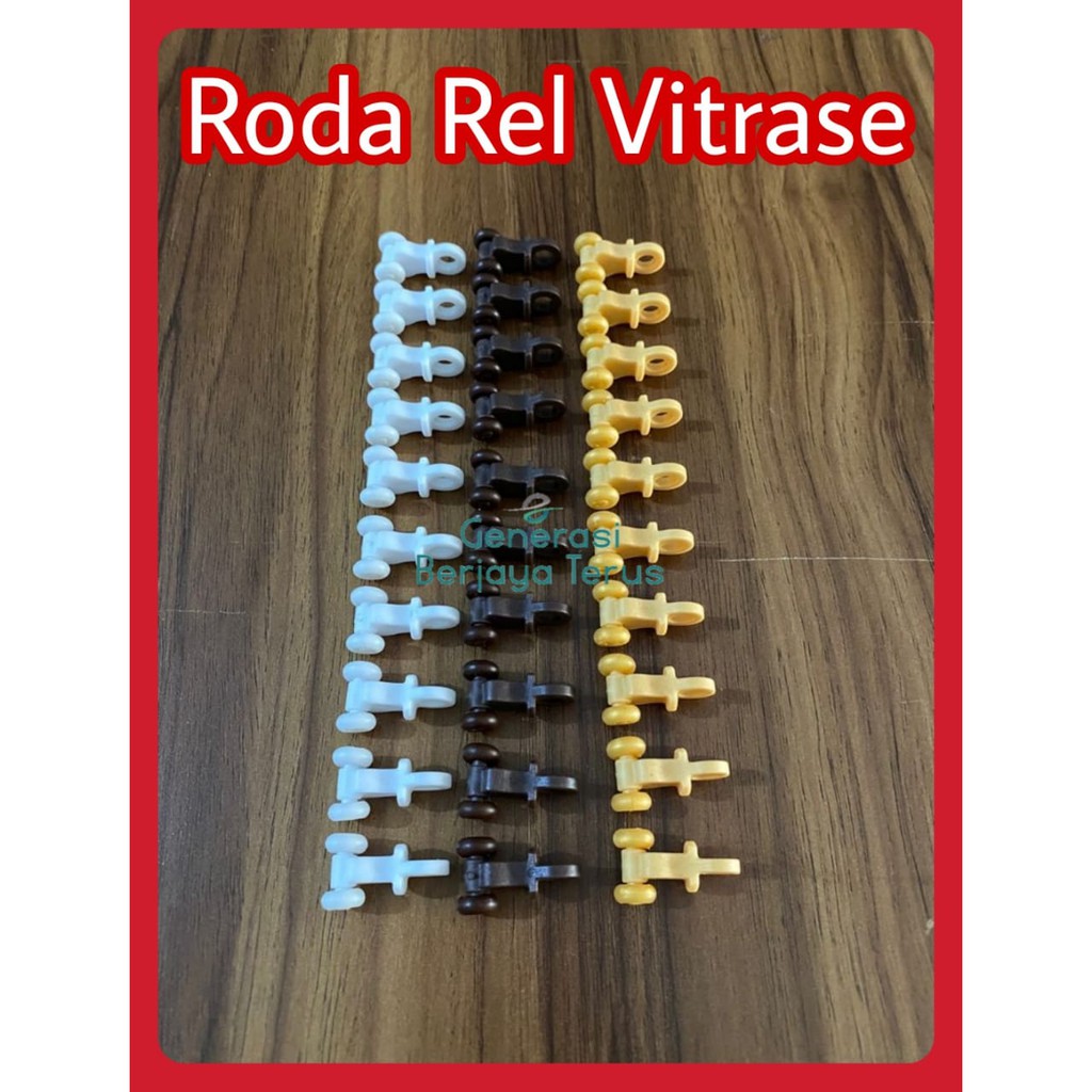 Roda Rel Gorden jendela Termurah/Roda Rel vitrase
