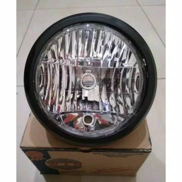 Reflektor lampu depan merk win/tensi CB 150 verza