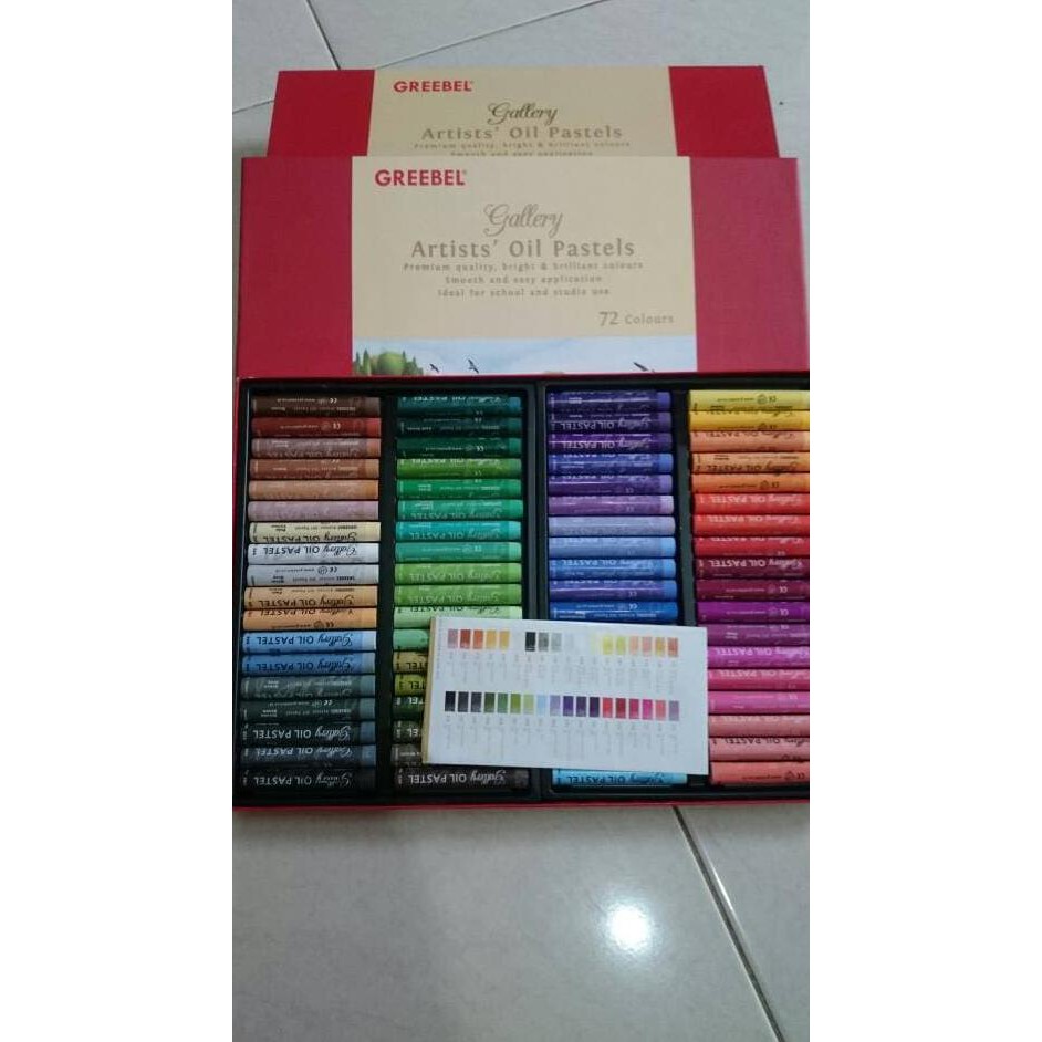 

Ready Stock Grebel Artist Oil Pastel 72W
