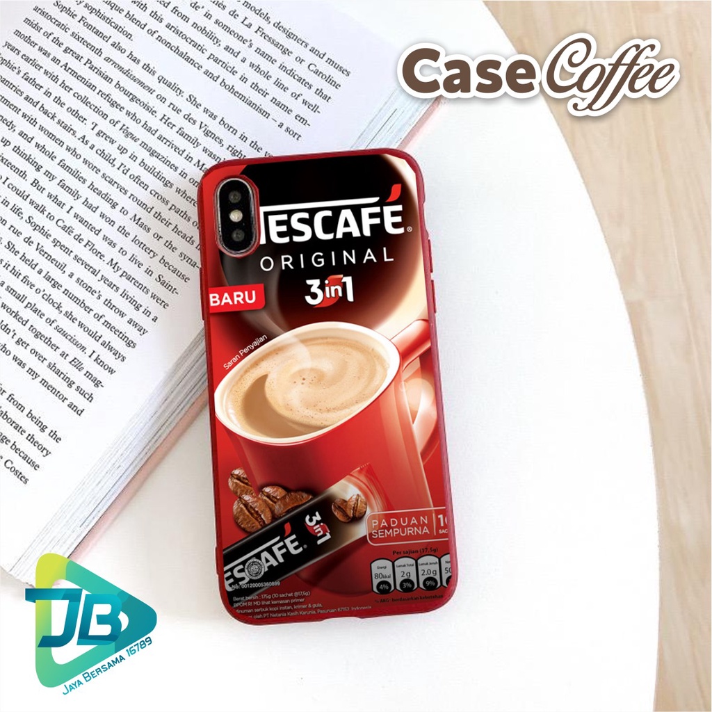 SOFTCASE COFFEE OPPO VIVO XIAOMI SAMSUNG REALME IPHONE ALL TYPE JB5177