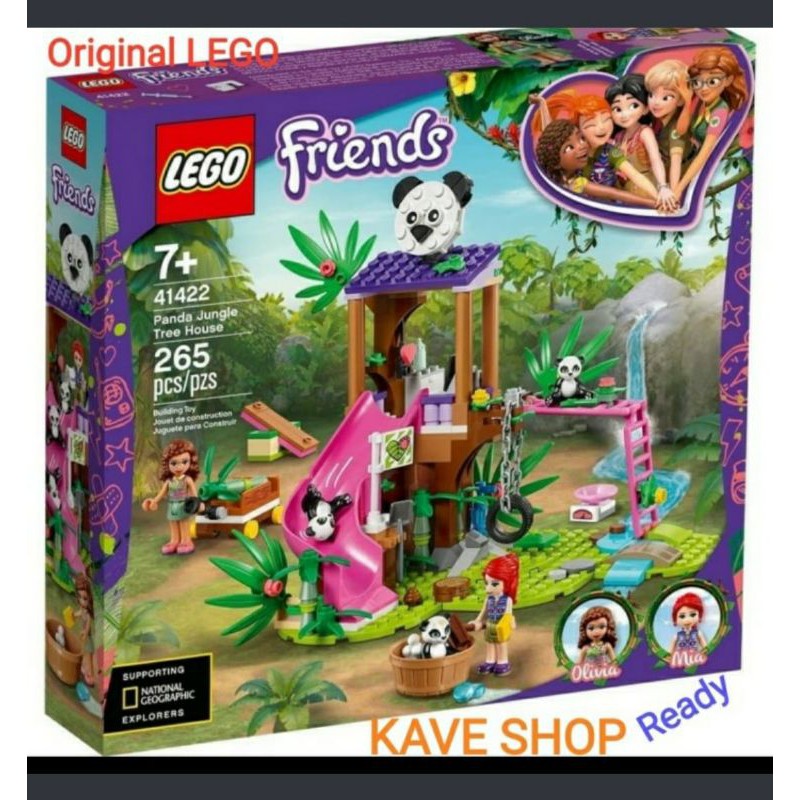 lego friends panda jungle