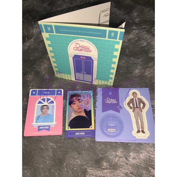 SHARING BTS FESTA CALENDAR JUNGKOOK SUGA RM JHOPE JIN JIMIN